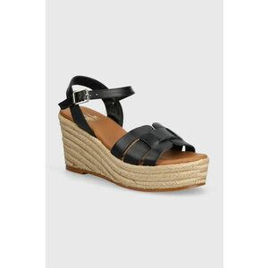 Billi Bi sandale de piele culoarea negru, A5963 imagine