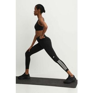 adidas Performance leggins de alergare Daily Run culoarea negru, cu imprimeu, IL9870 imagine