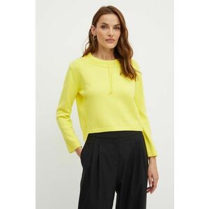 MAX&Co. pulover din amestec de lana femei, culoarea galben, 2416361012200 imagine