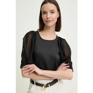 Dkny bluza femei, culoarea negru, neted, P4EANR35 imagine