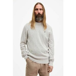 AllSaints pulover de bumbac AUBREY CREW culoarea gri, M019KA imagine