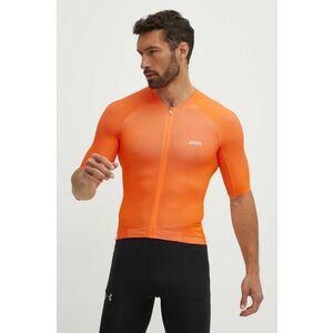 POC tricou de ciclism Pristine Jersey culoarea portocaliu, neted imagine