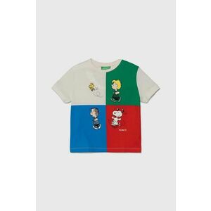 United Colors of Benetton tricou de bumbac pentru copii X Peanuts cu imprimeu imagine