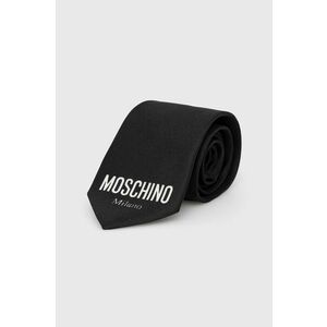 Moschino Cravată culoarea negru imagine