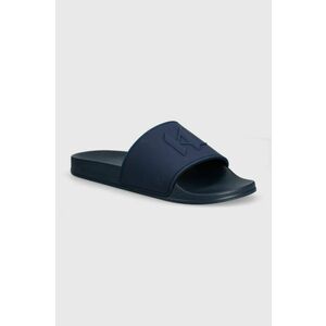 Karl Lagerfeld papuci KONDO barbati, culoarea albastru marin, KL70022 imagine