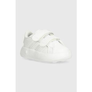 adidas sneakers pentru copii GRAND COURT 2.0 CF culoarea alb, ID5273 imagine