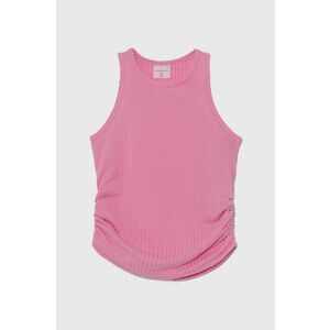 Abercrombie & Fitch top copii culoarea roz imagine