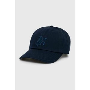 Vilebrequin șapcă de baseball din bumbac CAPSUN culoarea albastru marin, cu imprimeu, CSNU2401 imagine