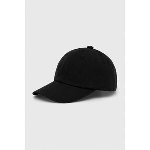 By Malene Birger șapcă de baseball din bumbac AUBRIELA culoarea negru, neted, Q72459001Z imagine
