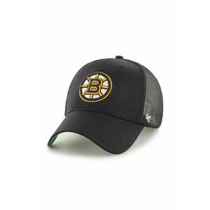 47 brand sapca NHL Boston Bruins culoarea negru, cu imprimeu, H-BRANS01CTP-BKB imagine