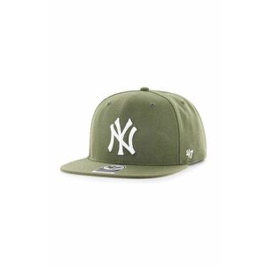 47 brand șapcă de lana MLB New York Yankees culoarea verde, cu imprimeu, B-NSHOT17WBP-SWA imagine