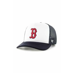 47 brand sapca MLB Boston Red Sox culoarea albastru marin, cu imprimeu, B-TRTFM02KPP-NY imagine