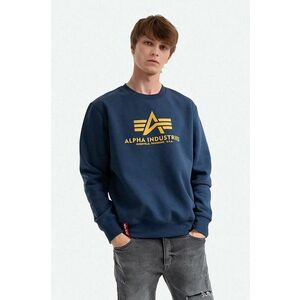 Alpha Industries bluză bluză Basic Sweater bărbați, cu imprimeu 178302.463-463 imagine