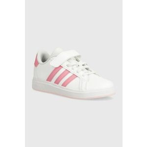 adidas sneakers pentru copii GRAND COURT 2.0 EL C culoarea roz, IE5996 imagine