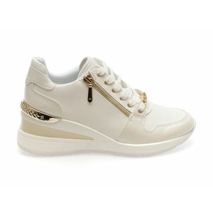 Pantofi casual ALDO albi, 13449892, din piele ecologica imagine