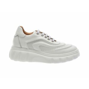 Pantofi casual EPICA albi, 49753, din piele naturala imagine