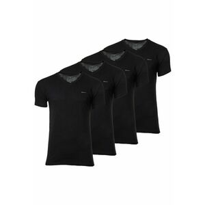 Set de tricouri de bumbac cu decolteu in V - 4 piese imagine