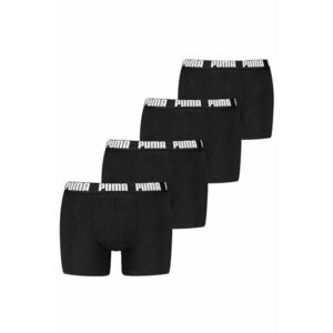 Set de boxeri din amestec de bumbac cu banda logo in talie Everyday 29751 - 4 perechi imagine