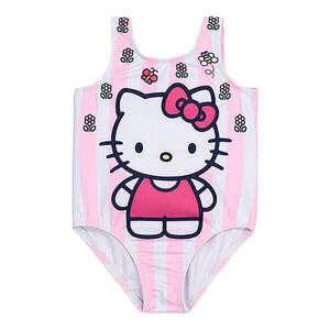 Costum de baie intreg cu imprimeu Hello Kitty imagine