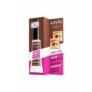 Mascara pentru fixarea sprancenelor NYX Brow Glue Stick - Medium Brown - 5 g imagine