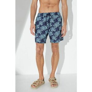 Pantaloni scurti de baie cu imprimeu tropical imagine