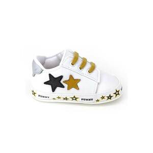 Pantofi sport din piele cu model cu stele imagine