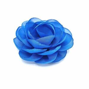 Brosa floare trandafir din voal culoarea albastru, Rose, Corizmi imagine