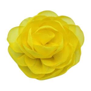 Brosa floare trandafir din voal culoarea galben, Rose, Corizmi imagine