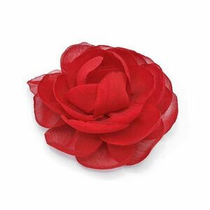 Brosa floare trandafir din voal culoarea rosu, Rose, Corizmi imagine