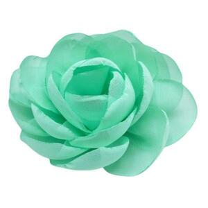 Brosa floare trandafir din voal culoarea verde menta imagine