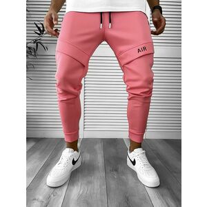 Pantaloni de trening roz conici 12360 S5 imagine