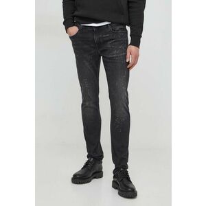 Karl Lagerfeld jeansi barbati, culoarea negru imagine