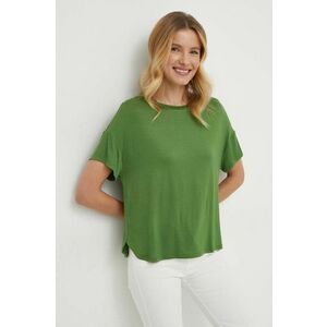 United Colors of Benetton tricou femei, culoarea verde imagine