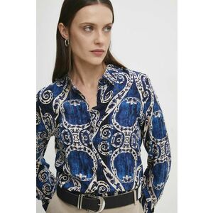 Answear Lab bluza femei, culoarea albastru marin, modelator imagine