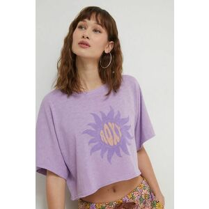 Roxy tricou femei, culoarea violet ERJZT05673 imagine
