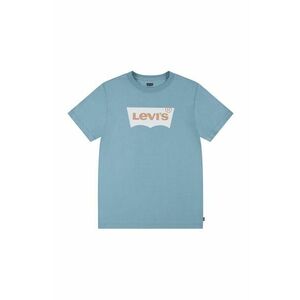 Levi's tricou de bumbac pentru copii culoarea turcoaz, cu imprimeu imagine