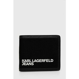 Karl Lagerfeld Jeans portofel culoarea negru imagine