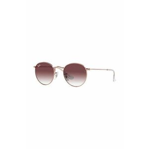 Ray-Ban ochelari de soare copii ROUND culoarea roz, 0RJ9547S imagine
