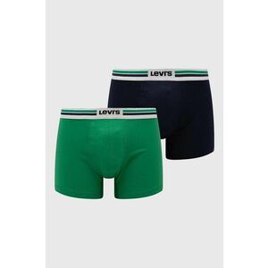 Levi's boxeri (2-pack) barbati, culoarea verde imagine