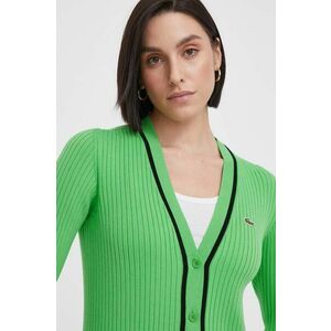 Lacoste pulover femei, culoarea verde, light imagine