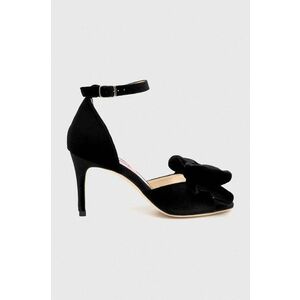 Custommade sandale Marita Velvet culoarea negru, 998620031 imagine