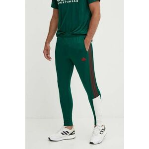 adidas pantaloni de trening Tiro culoarea verde, modelator, IY4500 imagine