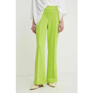 Joseph Ribkoff pantaloni femei, culoarea verde, drept, medium waist, 241248 imagine