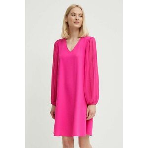 Joseph Ribkoff rochie culoarea roz, mini, drept, 242022 imagine