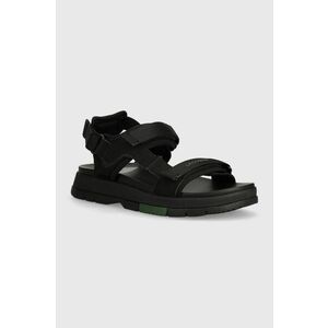 Lacoste sandale Suruga Premium Textile Sandal barbati, culoarea negru, 47CMA0010 imagine