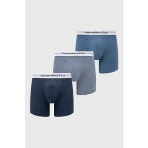 Abercrombie & Fitch boxeri 3-pack barbati, culoarea albastru marin, KI114-4001-200 imagine