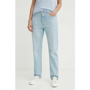 Levi's jeansi 501 CROP femei high waist, 36200 imagine