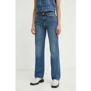 Levi's jeansi RIBCAGE FULL LENGTH femei high waist, 79078 imagine