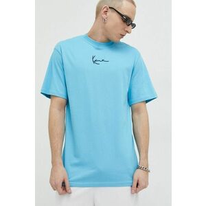 Karl Kani tricou din bumbac cu imprimeu 6037300-light.blue imagine
