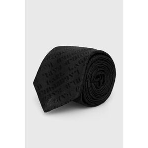 Karl Lagerfeld cravata de matase culoarea negru, 543180.805100 imagine
